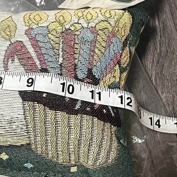 True Friend Woven Decorative Birthday Pillow NWT - Picture 11 of 11
